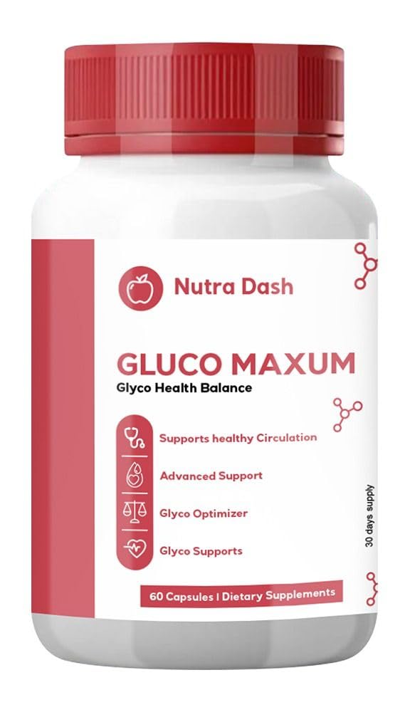 nutradash Gluco Maxum Capsules, 60 Count