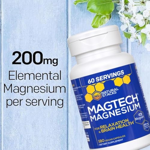 Natural Stacks Magtech Magnesium Value Bundle 270 Capsules