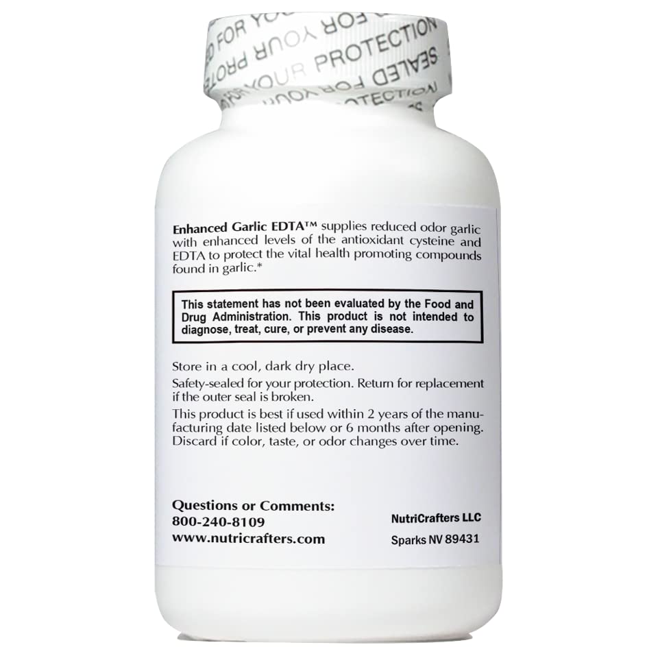 NutriCrafters Enhanced Garlic EDTA Capsule 360