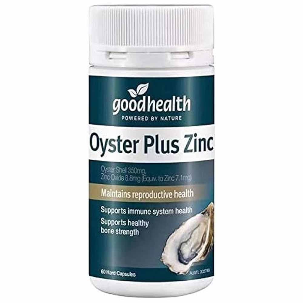Goodhealth Oyster Plus Capsule, 60 Count – Marine Nutrient Supplement with Zinc and Taurine