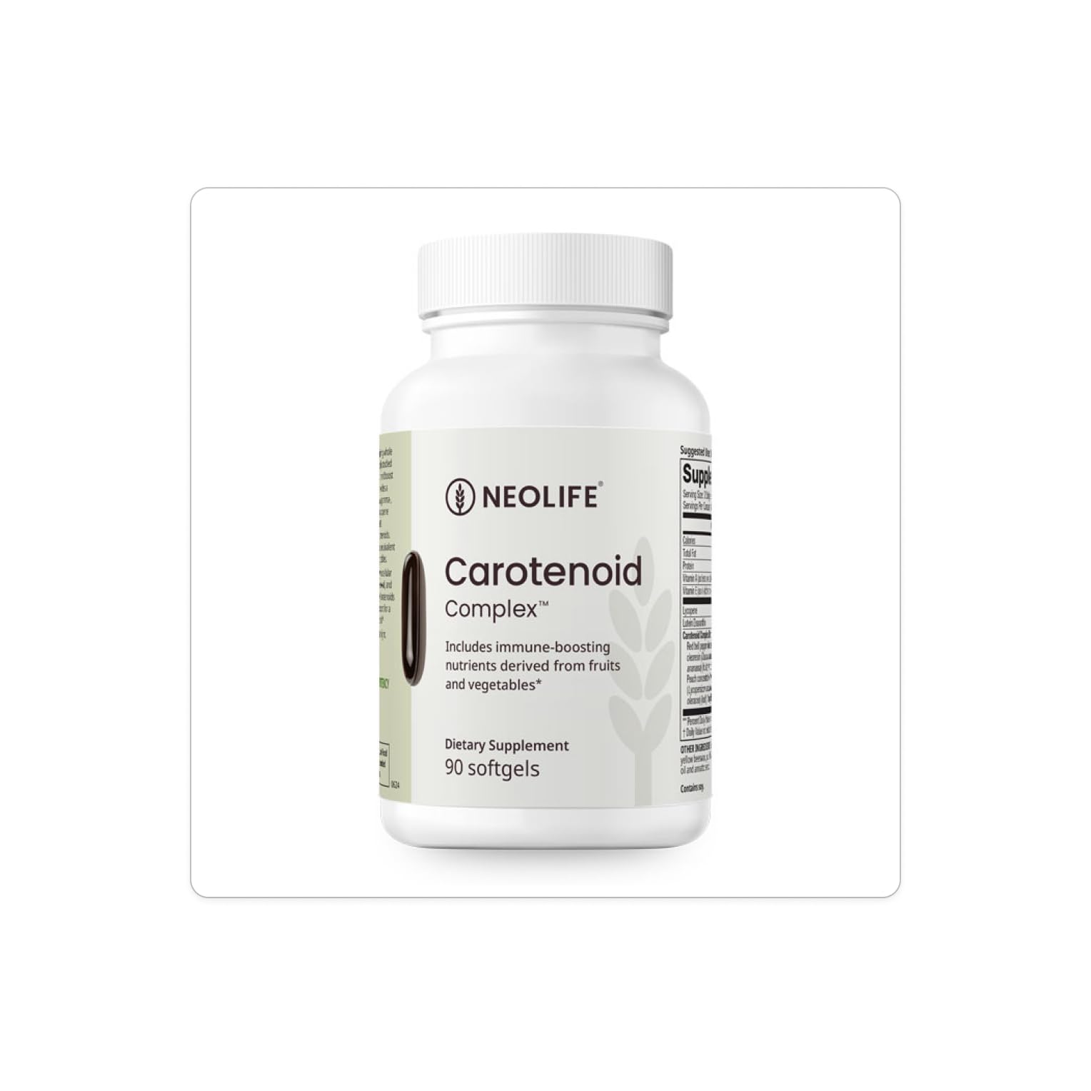NeoLife Carotenoid Complex Softgel Capsules 90 Count