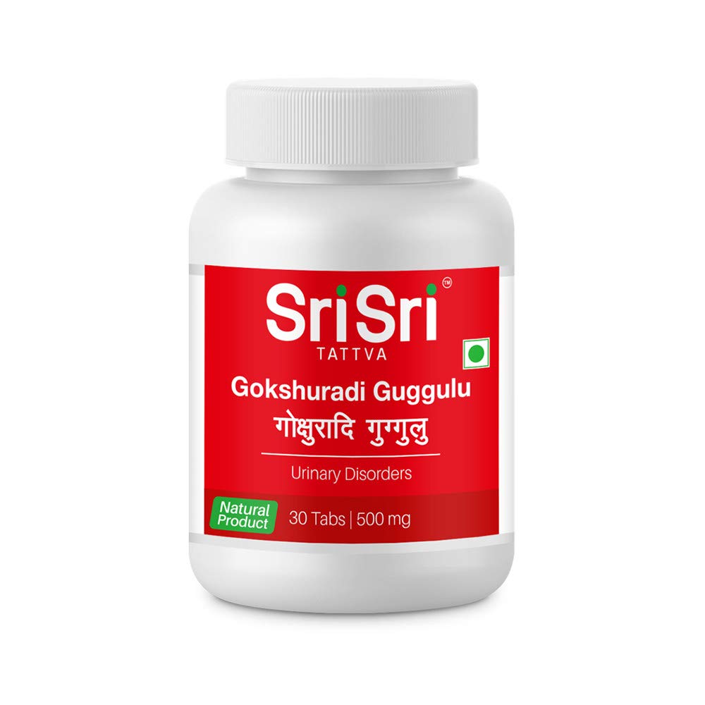 NWIL Sri Sri Tattva Gokshuradi Guggulu 500mg Tablet, 30 Tablets