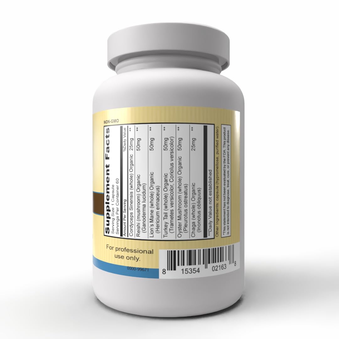 Priority One Fungi Fusion Capsules, 60 Count