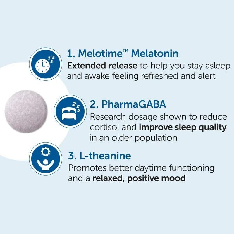 Dr. Whitaker Restful Night Extended Release Melatonin Sleep Aid, 30 Tablets