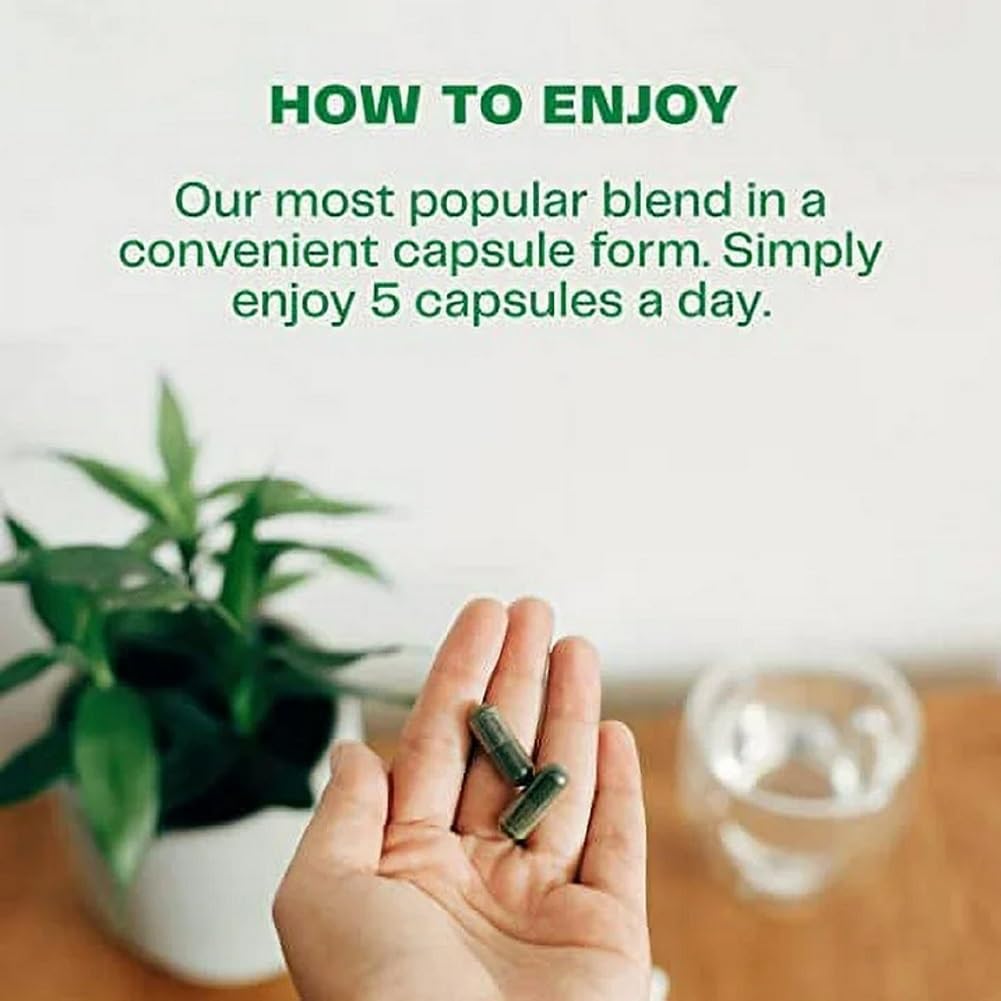 Amazing Grass Greens Blend Superfood, 300 Capsules