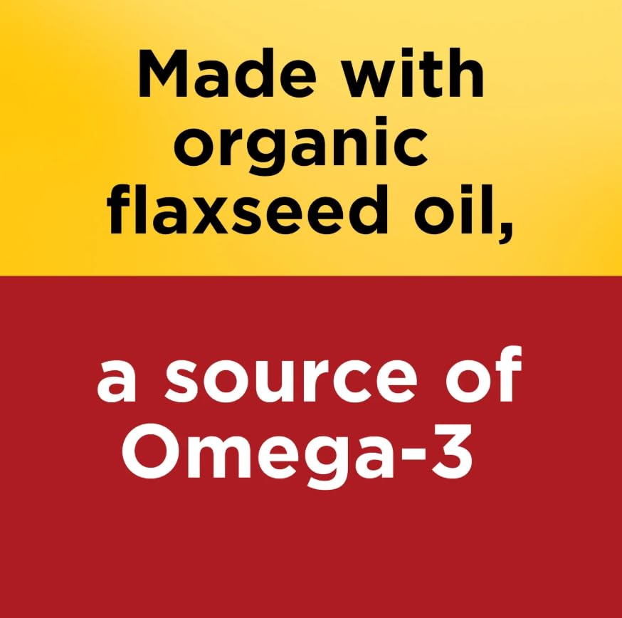 Nature Made Organic Flaxseed Oil 1400 mg 700 mg Omega-3 Softgels, 300 Count