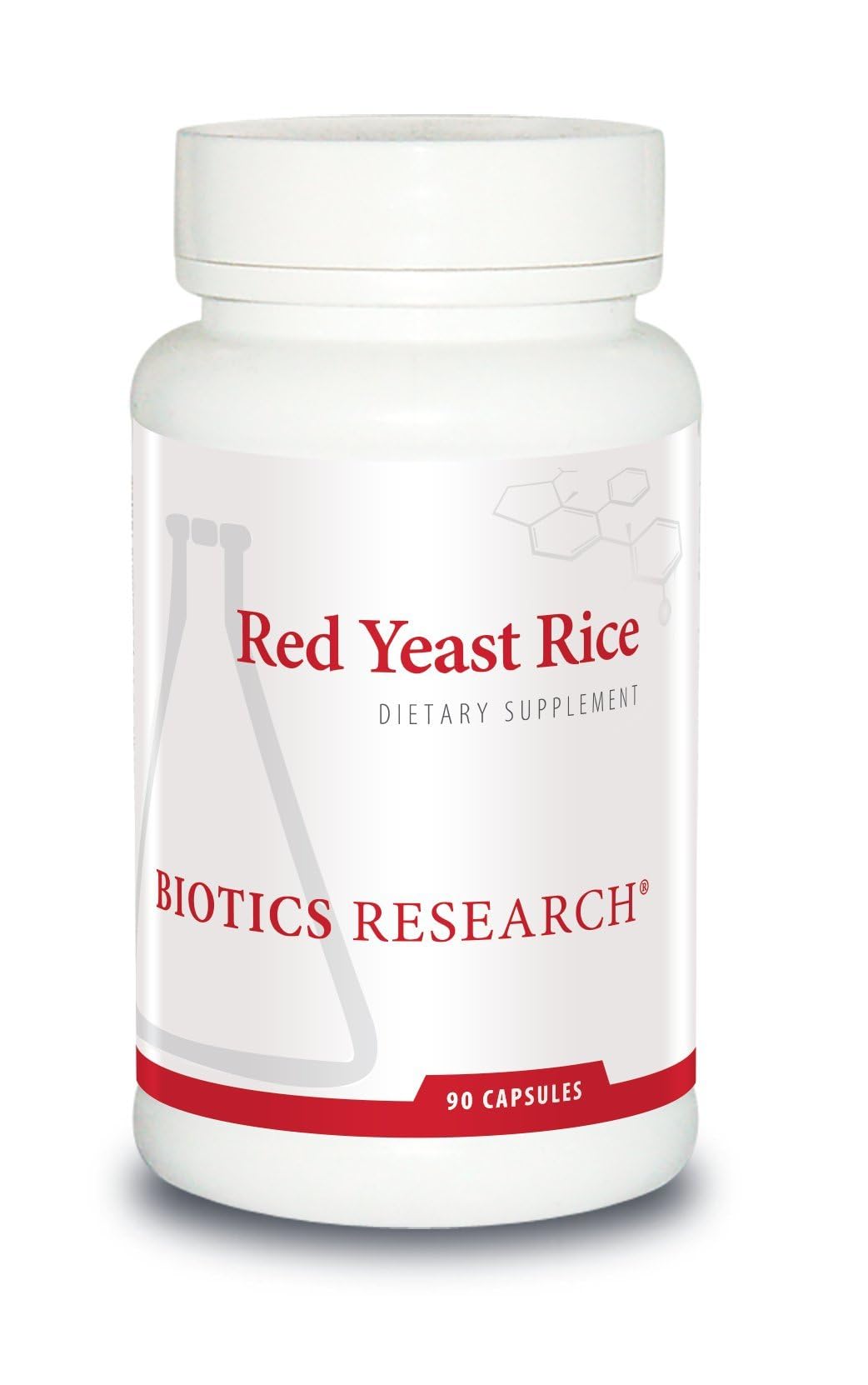 BIOTICS RESEARCH Red Yeast Rice Citrin RYR 2400mg, Mycotoxin Free, Cardiovascular Support, Healthy Aging, Blood Lipids & Body Composition, 90 Capsules