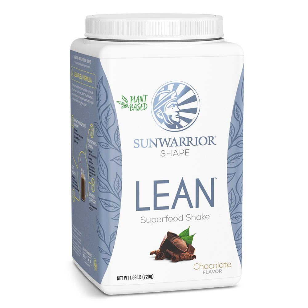 Sunwarrior Vegan Protein Superfood Shake Meal Replacement Organic Protein Supplement Powder 25.2 oz