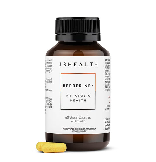 JSHealth Berberine Supplement with Berbevis Tablets 60 Count
