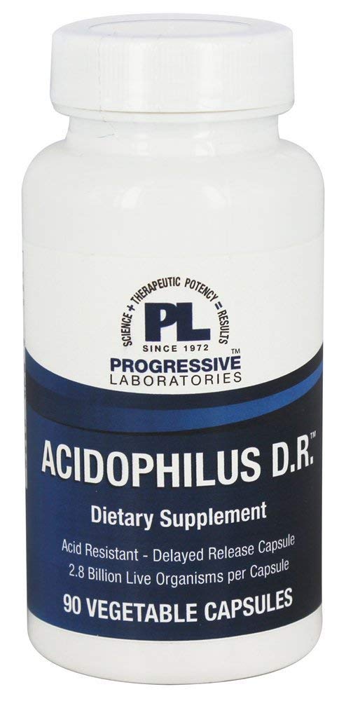Progressive Laboratories Acidophilus D.R. 90 Capsules