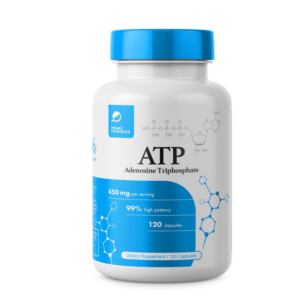 Prime Powders ATP Capsules, 120 Count