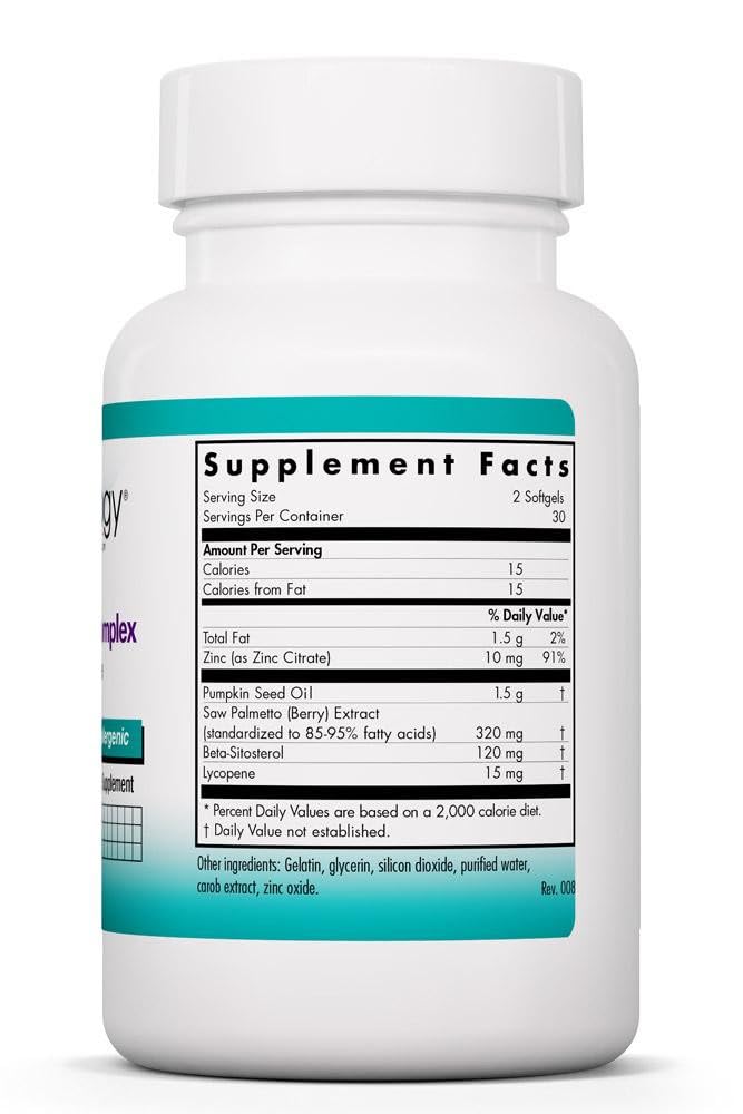 Allergy Research Group Saw Palmetto Complex with Lycopene Softgels 60