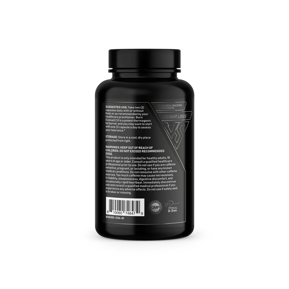 VShred MD Burn Evolved 2.0 Capsule, 60 Count