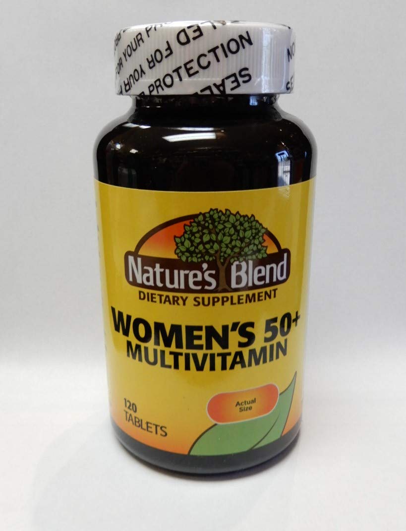 Nature's Blend Multivitamin Women's 50+ Tablets 120