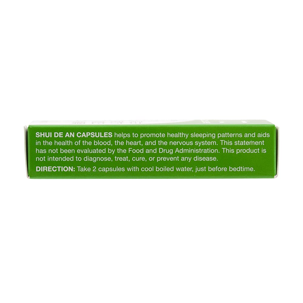 Solstice Medicine Company Shui De An 12 Capsules