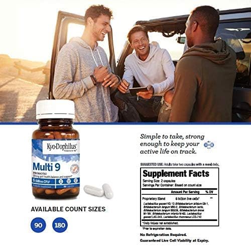 Kyolic Kyo-Dophilus Multi 9 Probiotic Capsule, 90 Count