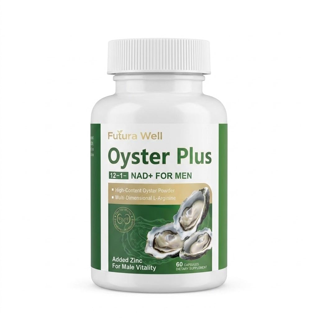 Galriva Oyster Extract Capsules with Zinc & Taurine, 60 Capsules