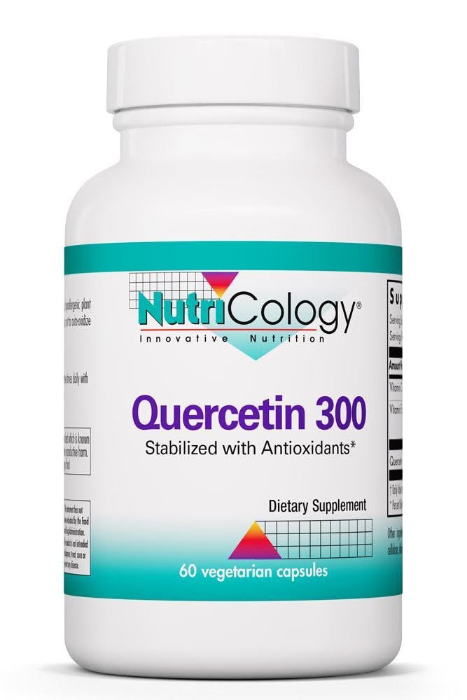 Allergy Research Group NutriCology Quercetin 300 Capsules, 60 Count
