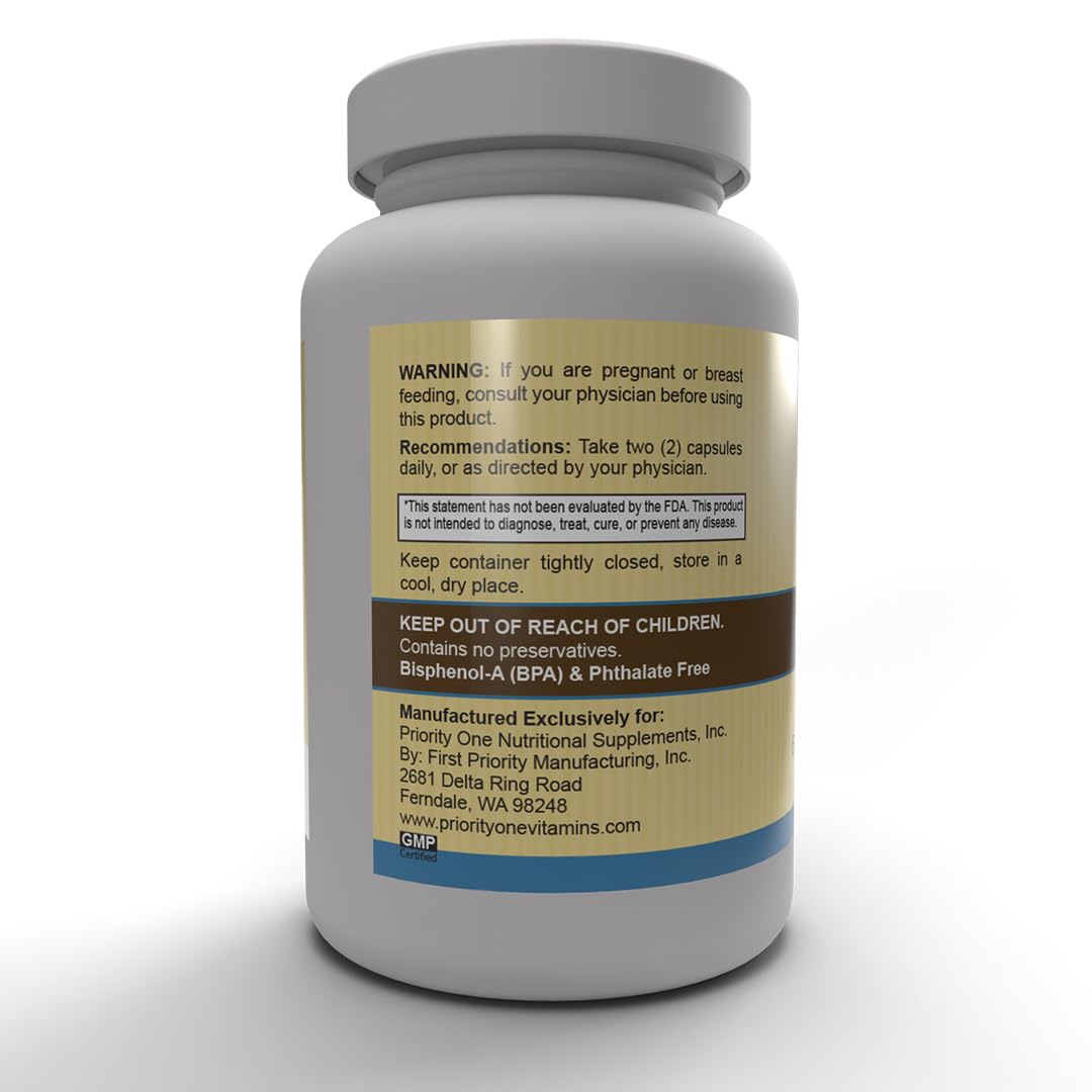 Priority One Belly Trim Capsule 60 Count