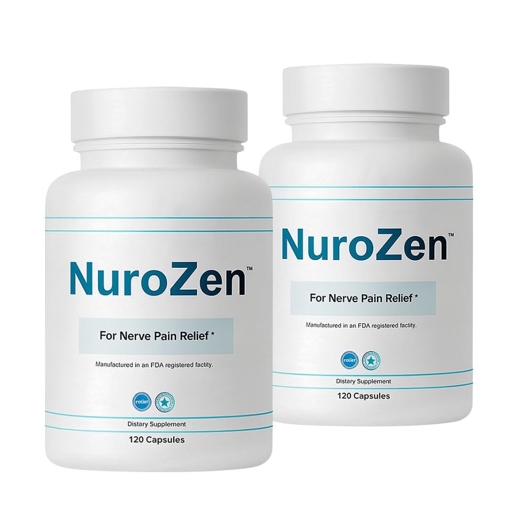 Generic Nerve Support Supplement with Alpha Lipoic Acid, B1, B6, B12, MSM & Turmeric, Advanced Neuropathy Support for Nerve Health, 240 Capsules