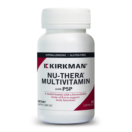 Kirkman Nu-Thera with P-5-P Hypoallergenic Capsules, 300 Count