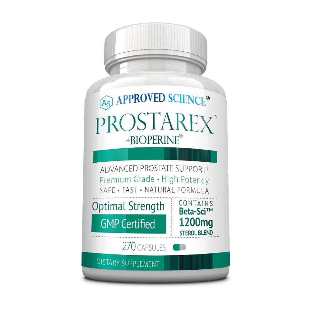 Approved Science Prostarex Advanced Prostate Support Capsules, 270 Count