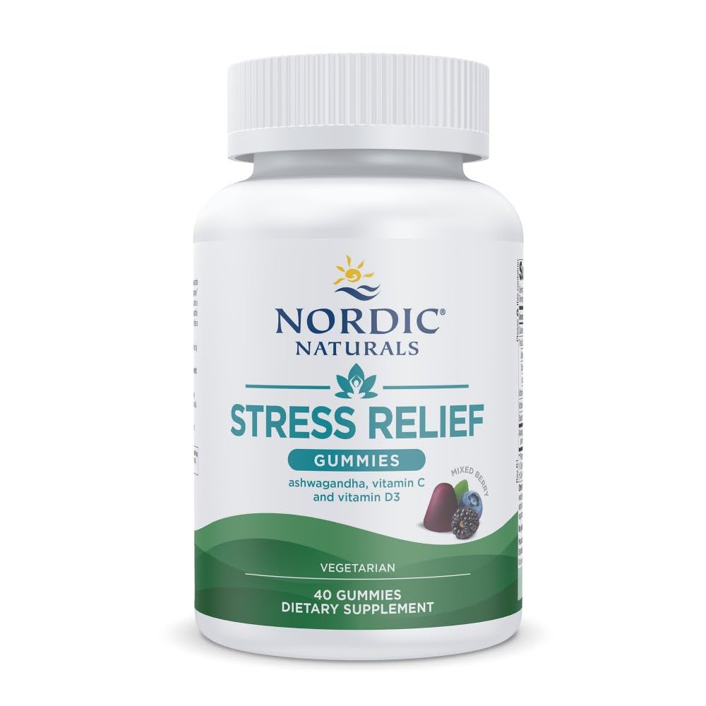 Nordic Naturals Stress Relief Gummies 40 Count