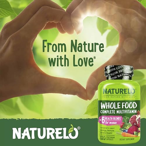 NATURELO Whole Food Multivitamin for Women and Men Capsules 240