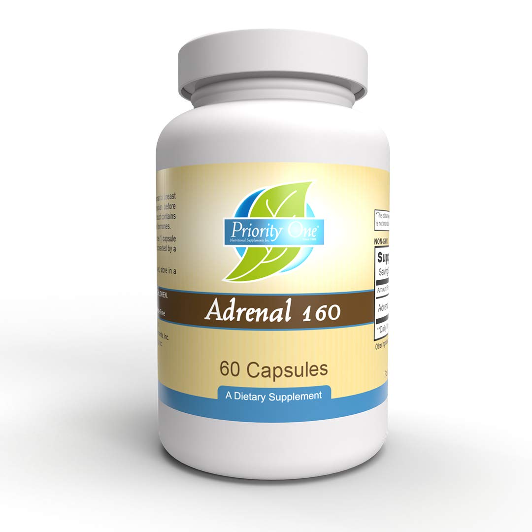 Priority One Adrenal 160 60 Capsules