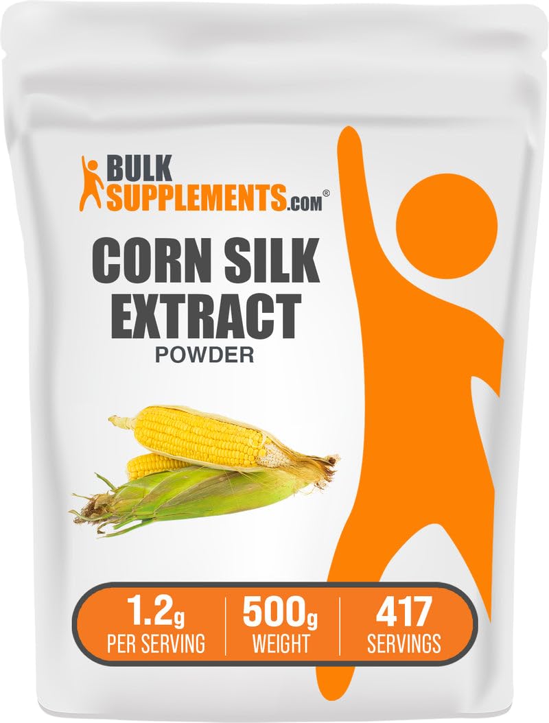 BulkSupplements Corn Silk Extract Powder 17.64 oz