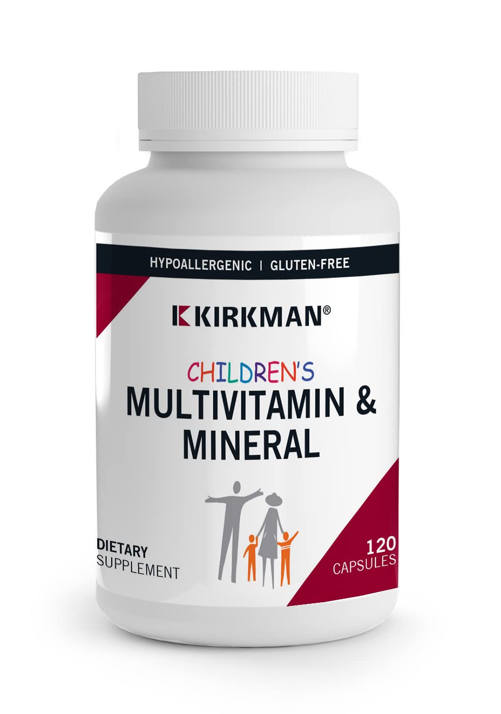 Kirkman Children's Multivitamin & Mineral Capsules 120 Capsules