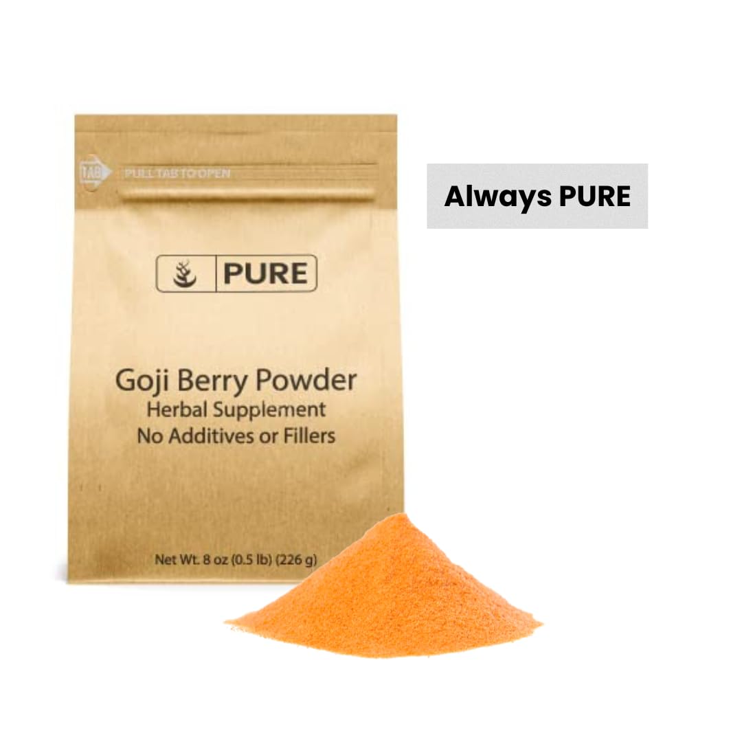 Pure Original Ingredients Goji Berry Powder 8 Ounce