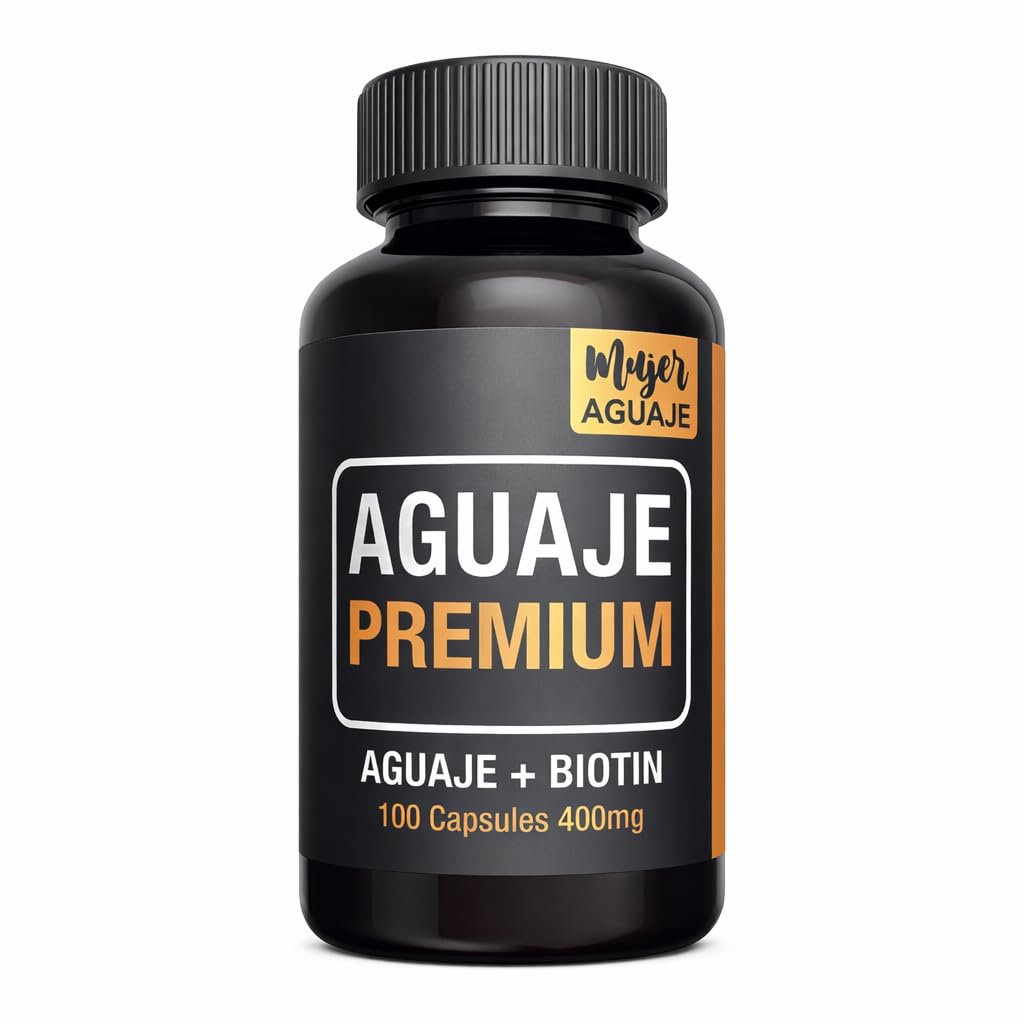 MUJER AGUAJE Aguaje Premium with Biotin 10,000 mcg Capsule, 1 Count