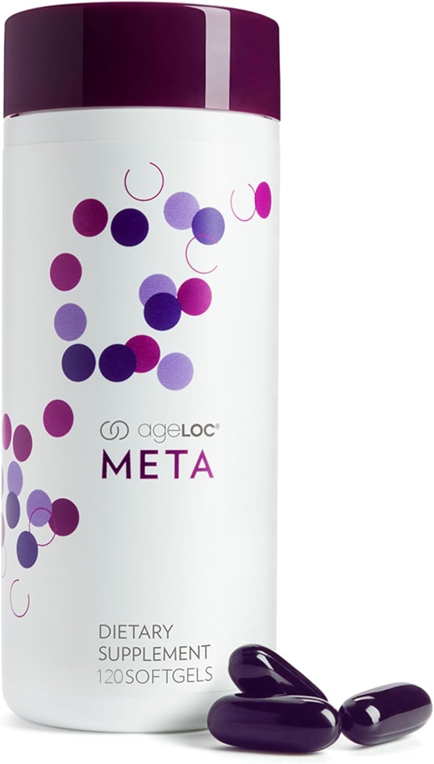 Nu Skin ageLOC Meta Softgels, 120 Count