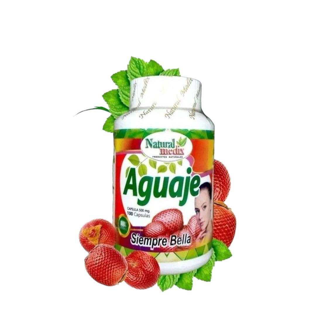 Natural Medix Aguaje Siempre Bella Capsules 100 Count