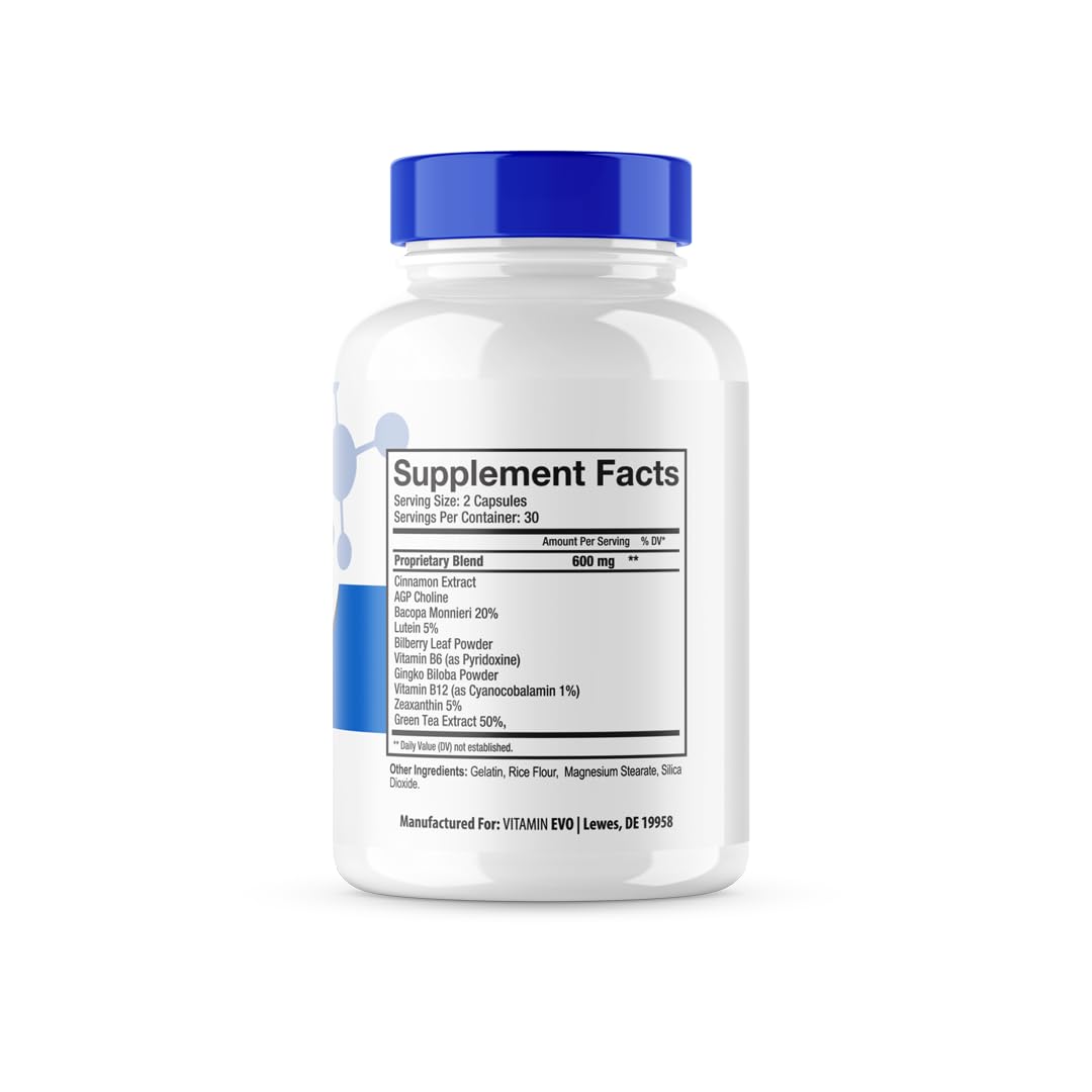 Vitamin Evo Nerve Flow Capsules 180 Count