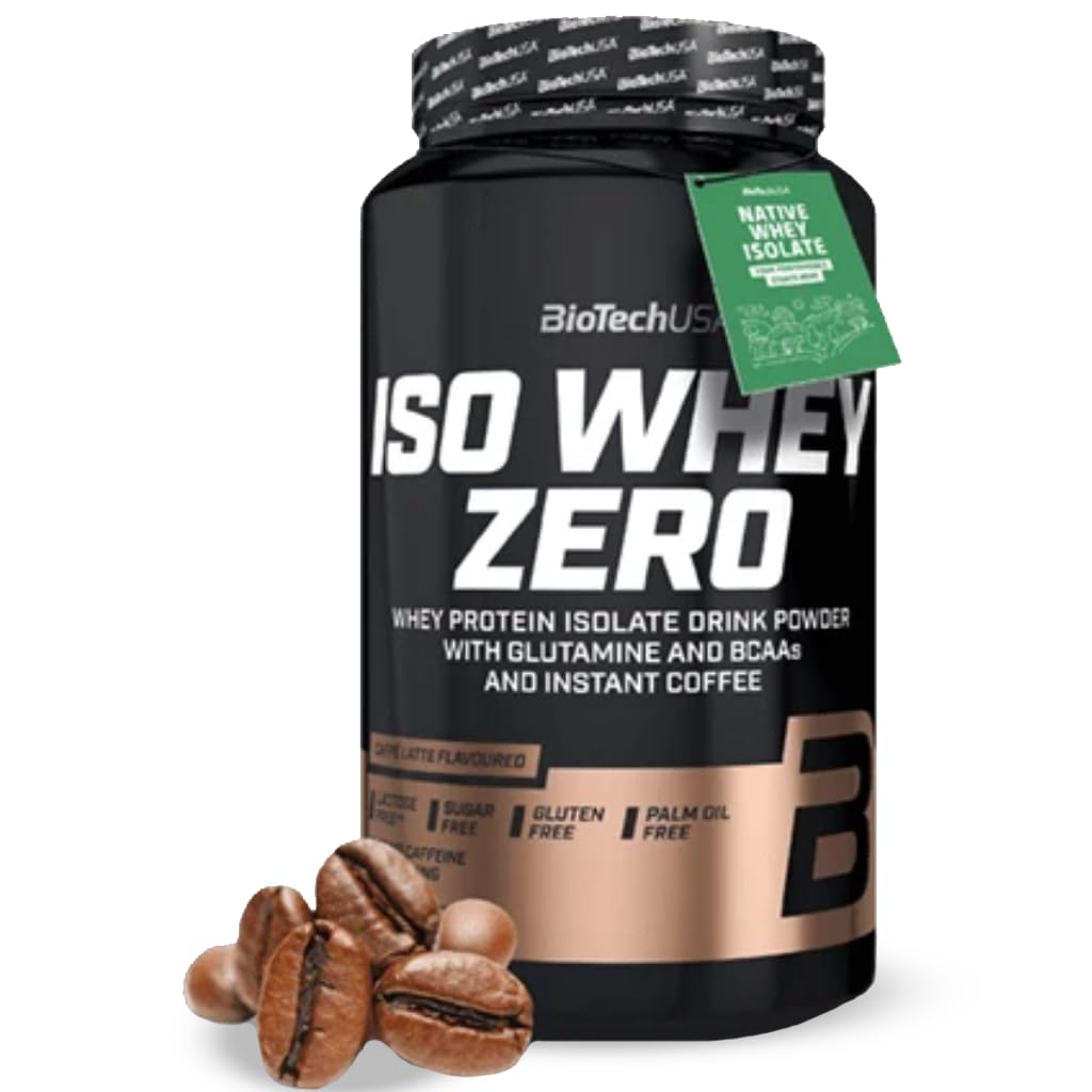 BioTechUSA Iso Whey Zero Protein Powder Vanilla 2.0 lbs