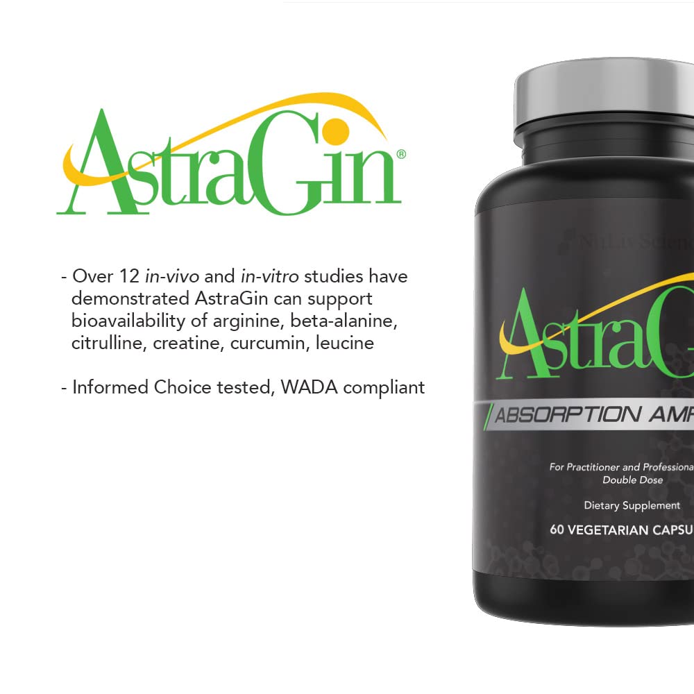 Nuliv Science AstraGin Maximum Bioavailability Enhancer Powder 60 Count