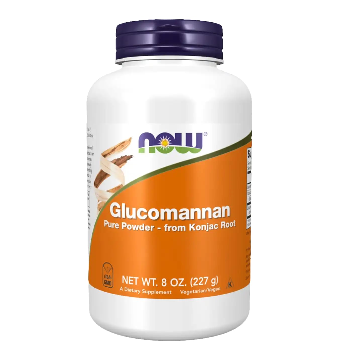 NOW Foods Glucomannan Pure Powder, 1