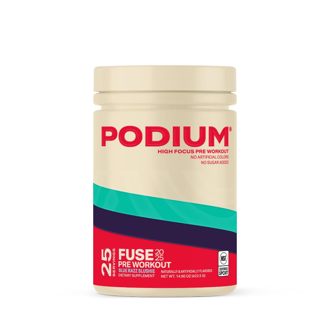 Podium Nutrition Fuse 2025 Pre Workout Powder 6 Ounce