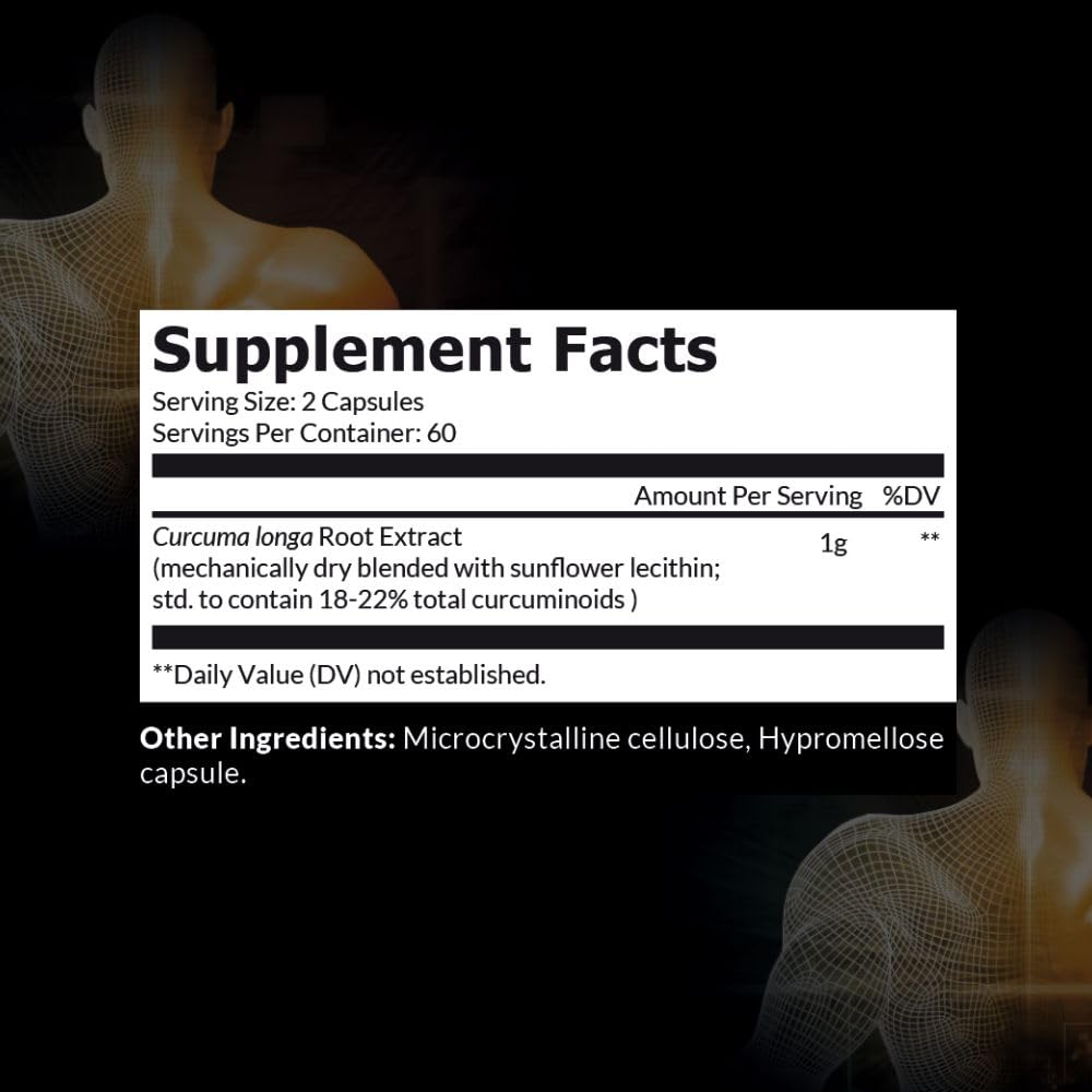 Intelligent Labs Curcumin 1000mg Capsule, 120 Count