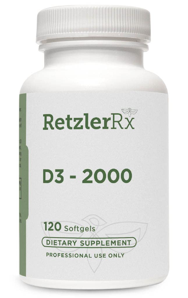 HormoneSynergy D3-2000 Softgels, 120 Count