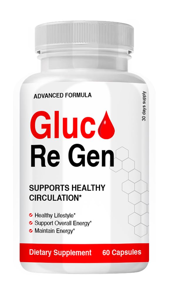 nutradash Gluco Regen Advanced Formula Capsules, 60 Count