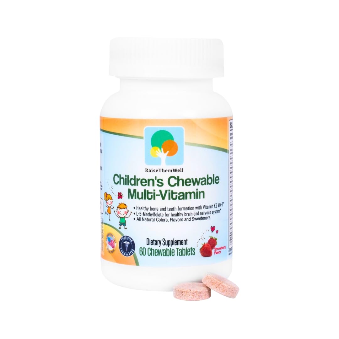 Raise Them Well Kids Multivitamin 60 Tablets