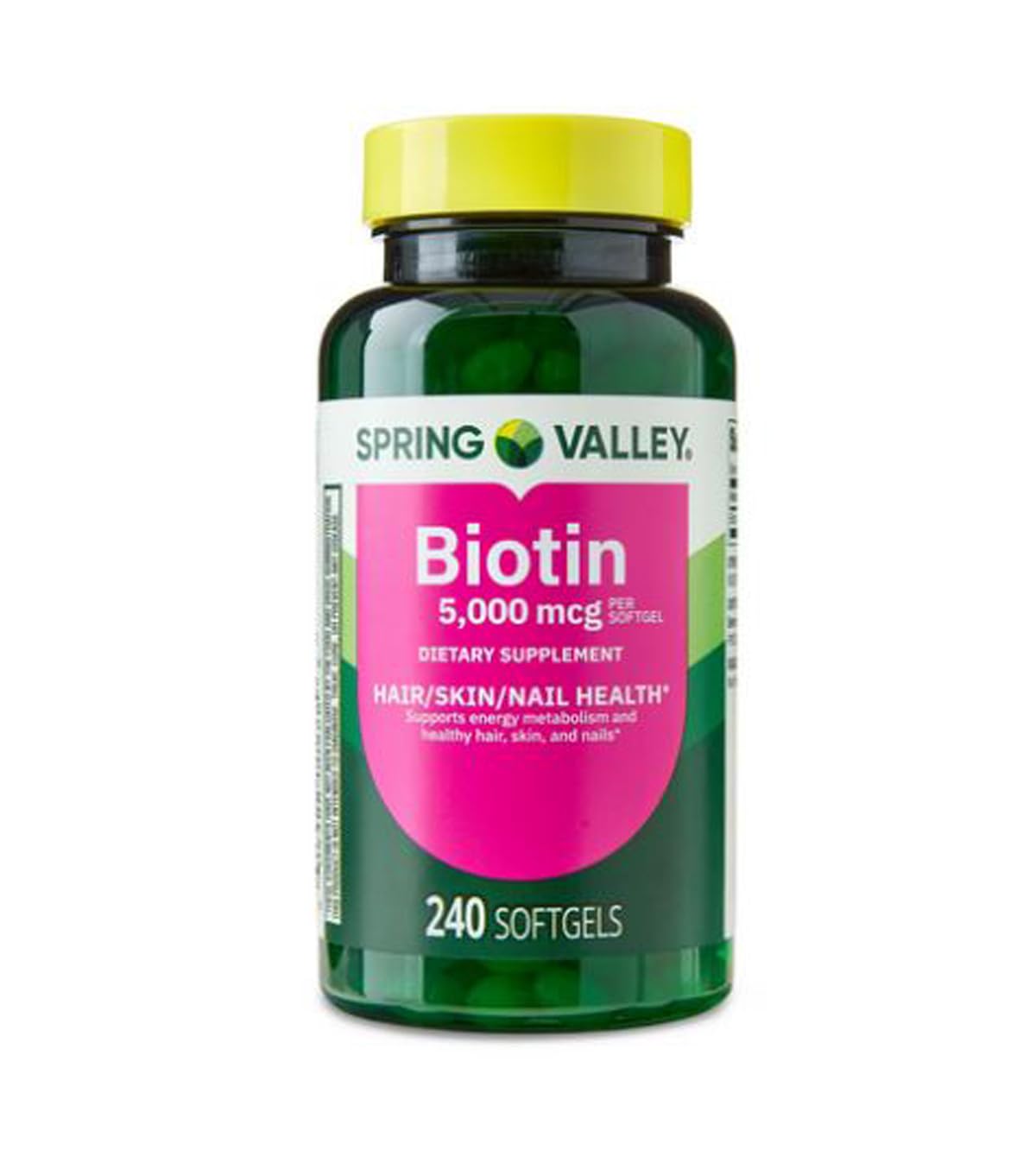 H4U Biotin 5000 mcg Softgels 240 Count