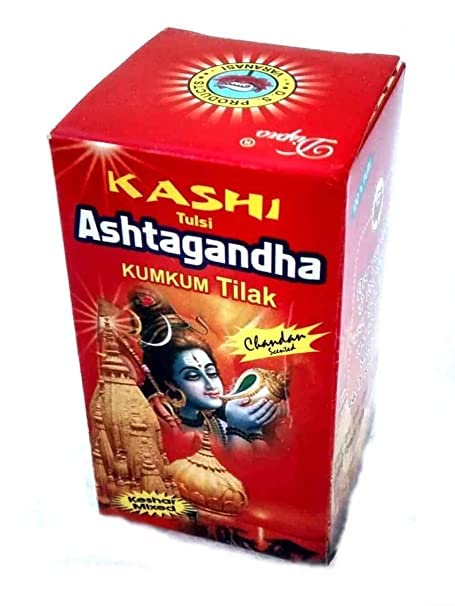 Generic Kashi Tulsi Ashtagandha Chandan Tilak Pure Chandan Powder, 1 Pcs