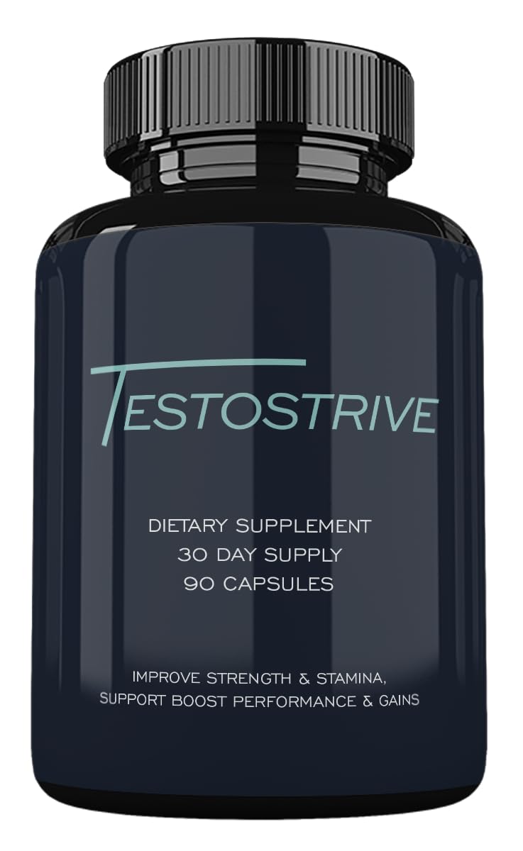 TESTOSTRIVE Advanced Formula Dietary Supplement Capsule, 90 Count