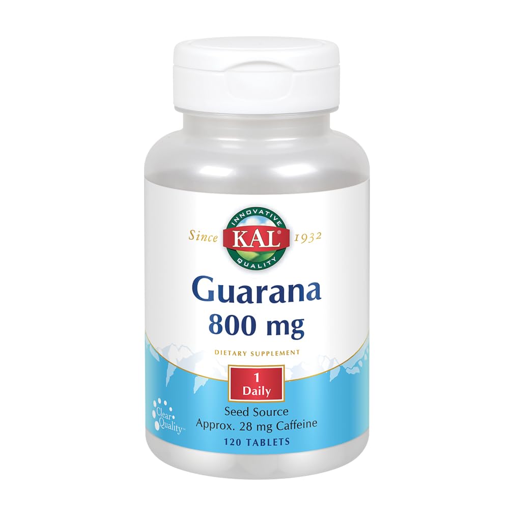 KAL Guarana 800 Tablet, 120 Tablets