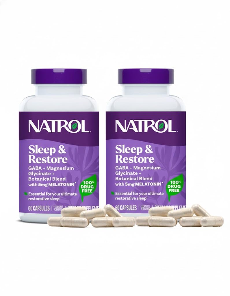 Natrol Sleep & Restore Capsules 120 Capsules