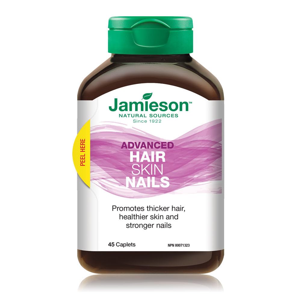 Jamieson Laboratories Advanced Hair, Skin & Nails 45 Caplets